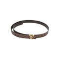 Louis Vuitton Damier Ebene Initiales 25MM Belt Sz. 90/36