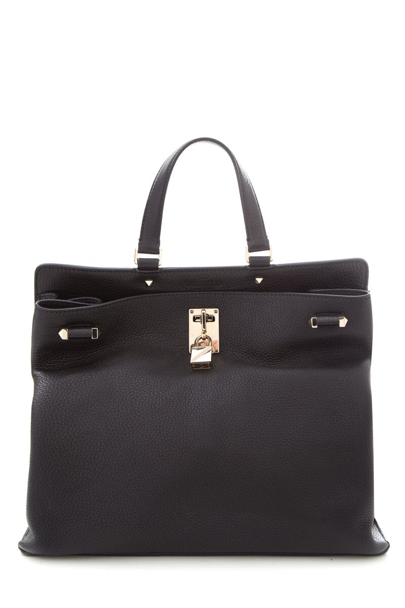 Valentino Black Joylock Handbag