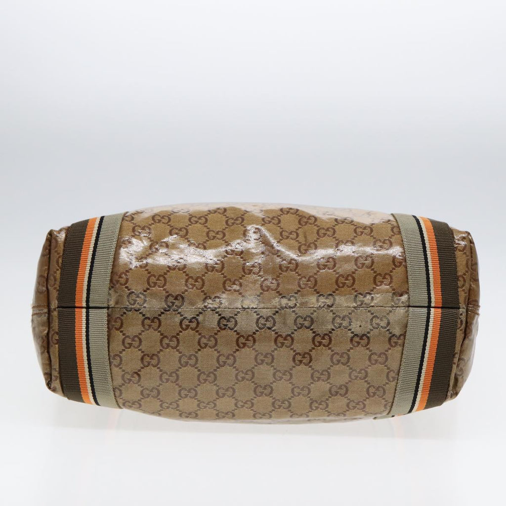 GUCCI GG Canvas Tote Bag Gold 189669 467891 85283