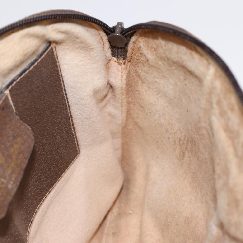 GUCCI GG Supreme Web Sherry Line Shoulder Bag PVC Beige 904 02 047 85369