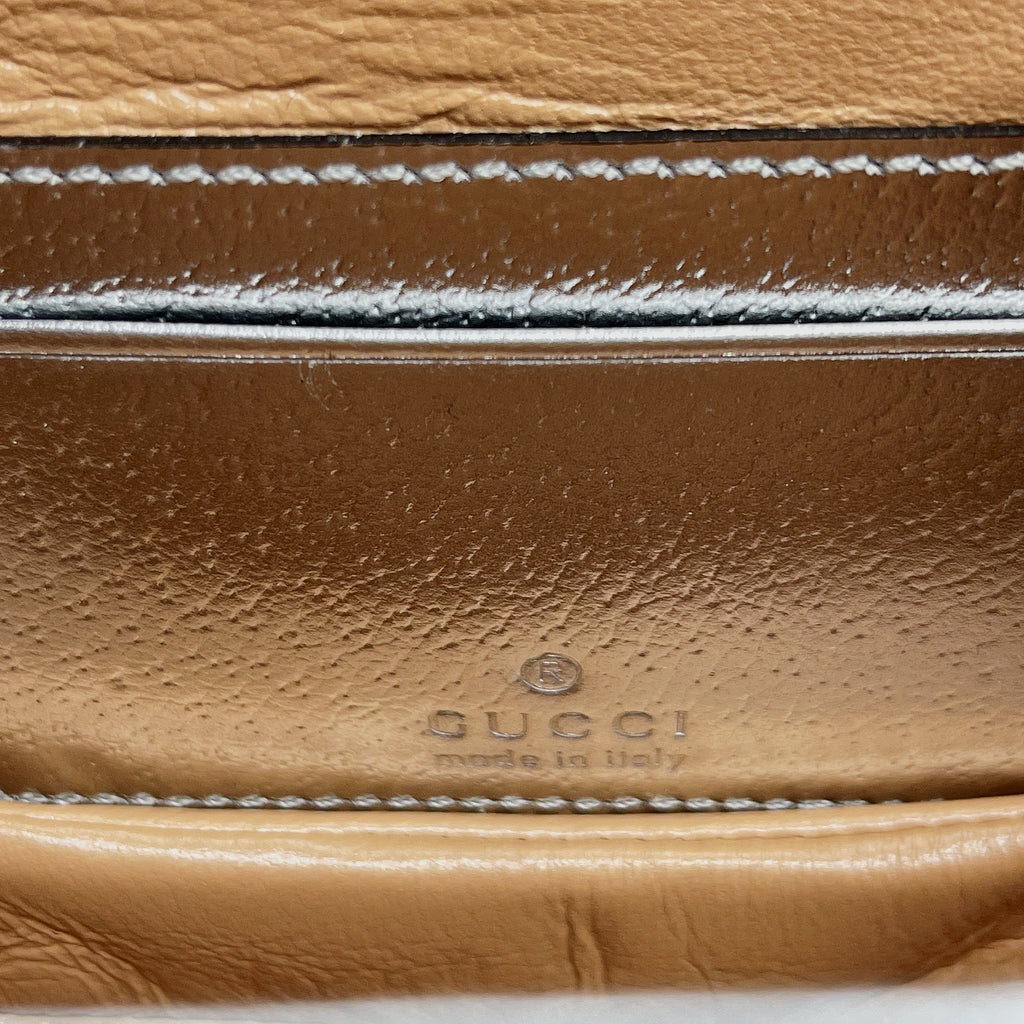 gg Bamboo 1947 Mini Top Handle Bag Silver For Women, Women’s Bags 6.7in/17cm gg