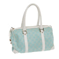 GUCCI GG Canvas Hand Bag Peppermint Gold 000 0851 85472