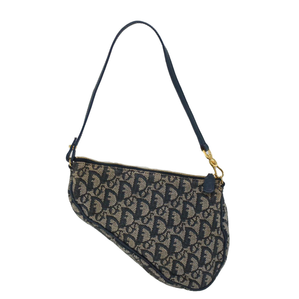 Dior Saddle  Canvas Clutch Bag ()