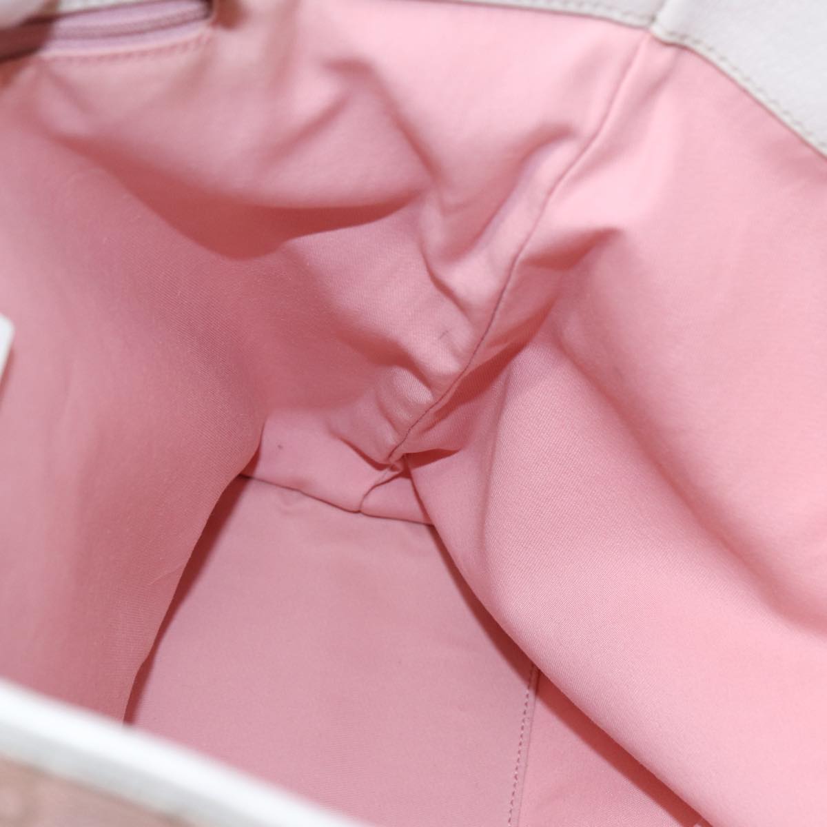 GUCCI GG Canvas Tote Bag Pink White gold 120836 85502