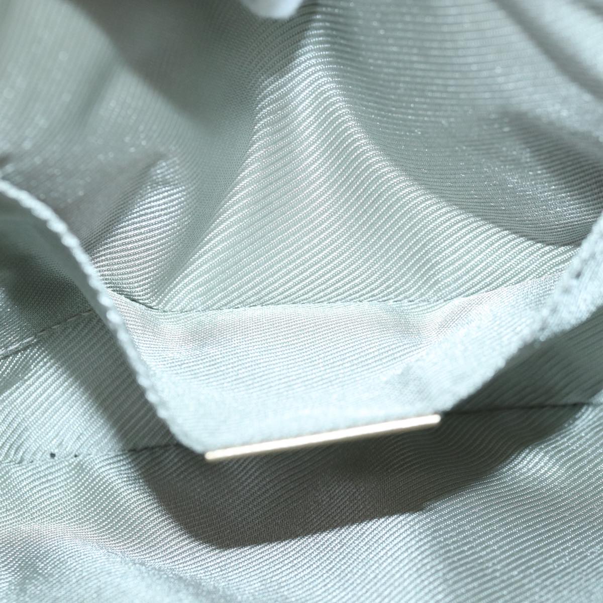 GUCCI GG Canvas Shoulder Bag Light Blue Gold 005 0813 85517