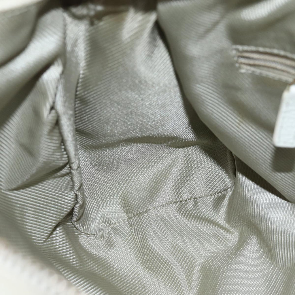 GUCCI GG Canvas Hand Bag Beige White gold 000 0851 85519