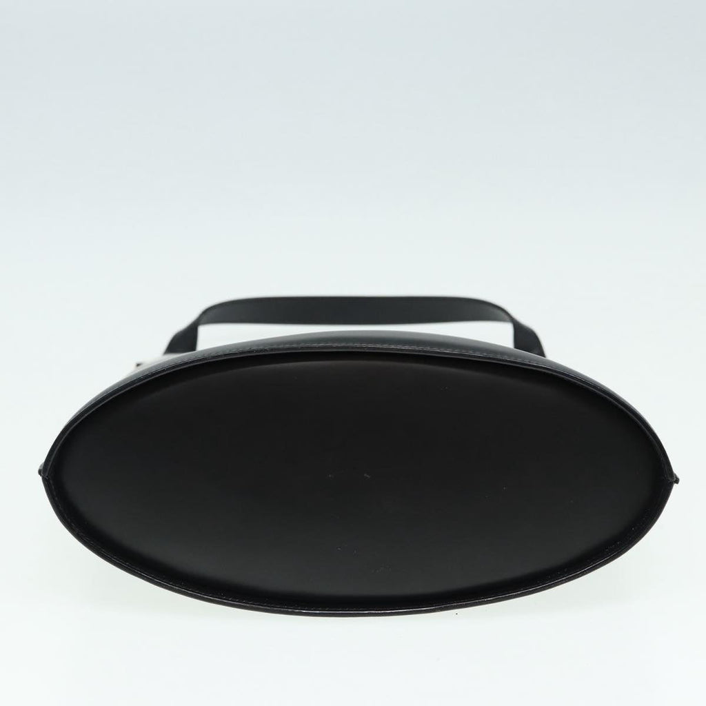 GUCCI Hand Bag Leather Black Silver 001 3010 85529