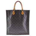 Louis Vuitton M51140 Monogram  Bag French  Open Sac Plat Unisex