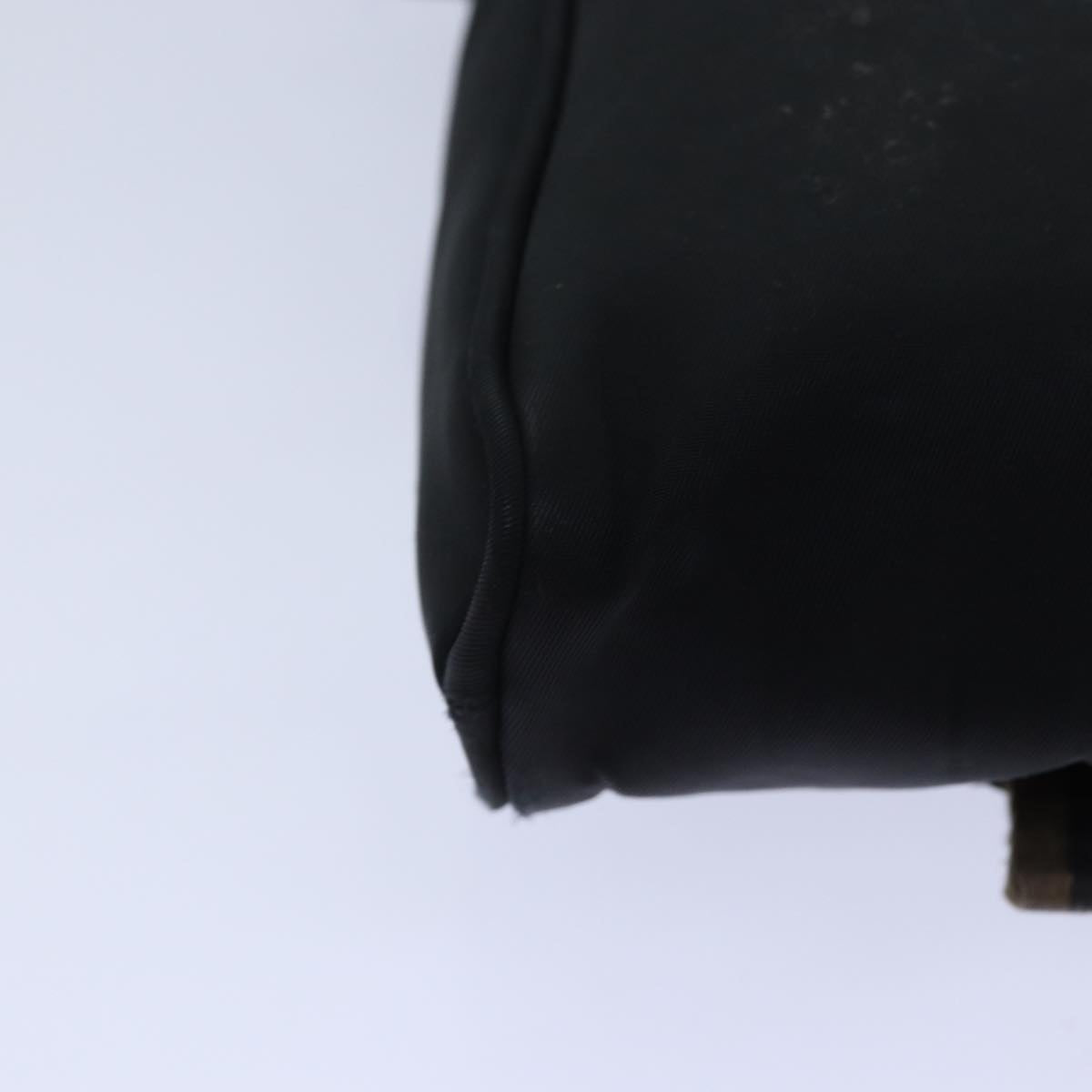 FENDI Shoulder Bag Nylon Black 85694