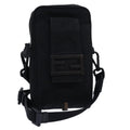 FENDI Shoulder Bag Nylon Black 85694