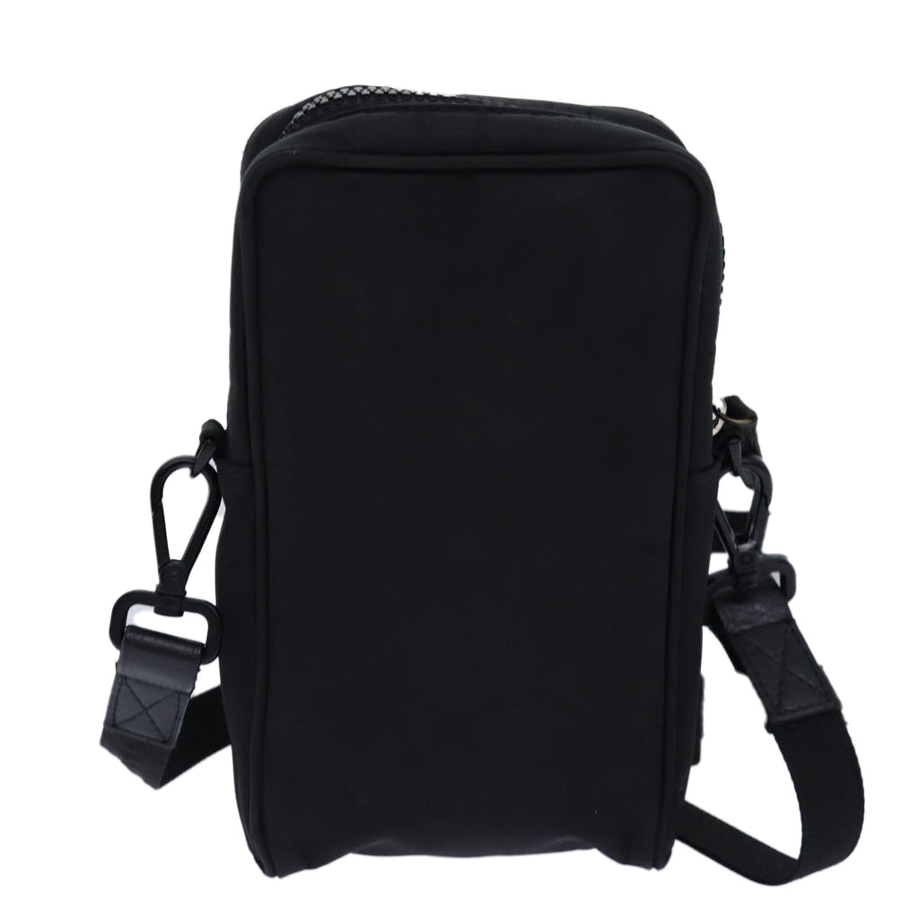 FENDI Shoulder Bag Nylon Black 85694