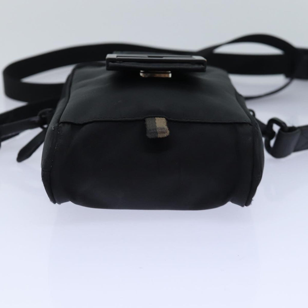 FENDI Shoulder Bag Nylon Black 85694