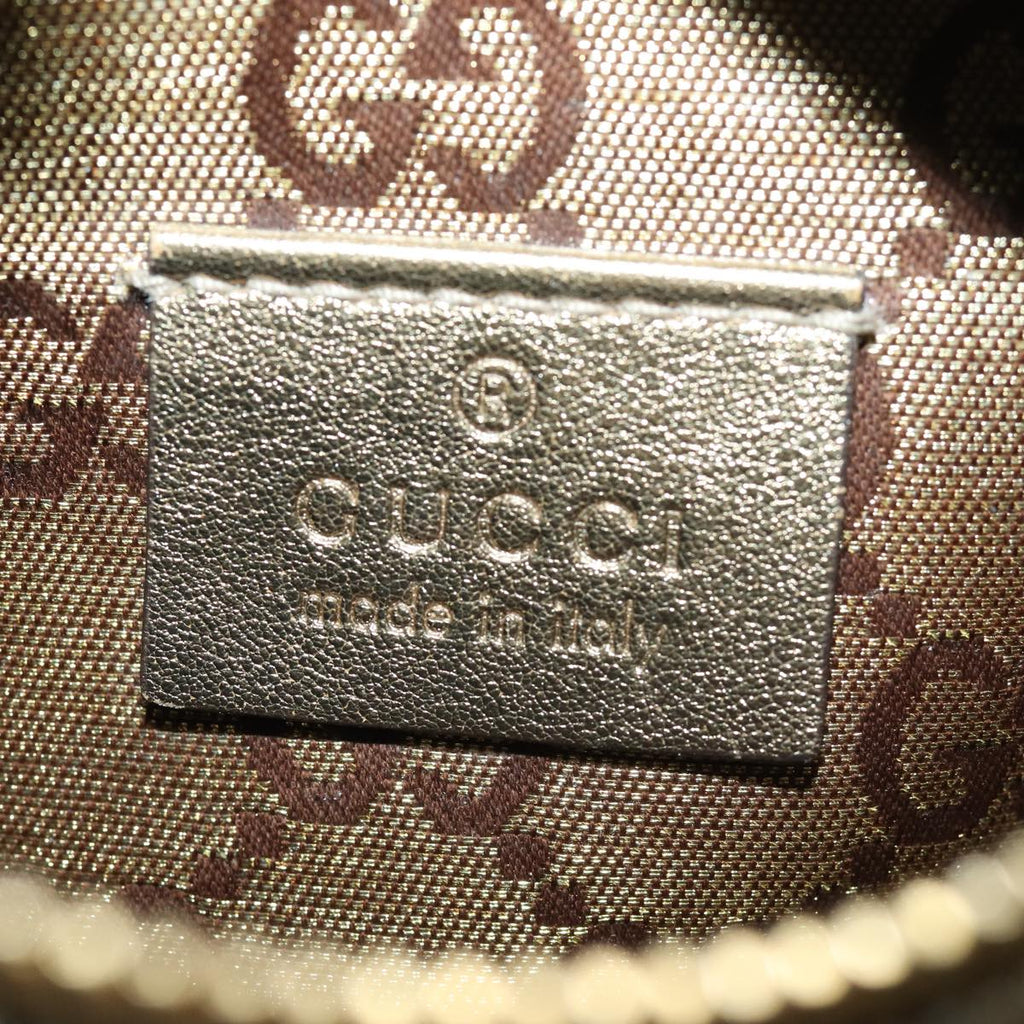 GUCCI GG Crystal Waist bag Gold 28566 85723