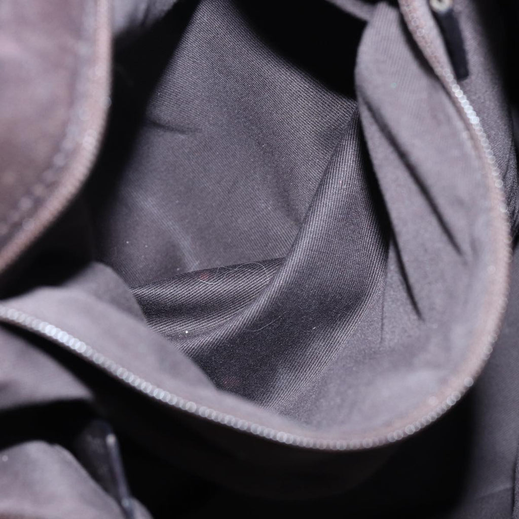 GUCCI GG Canvas Shoulder Bag Black 101341 85814