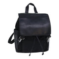 GUCCI Backpack Nylon Leather Black 85892