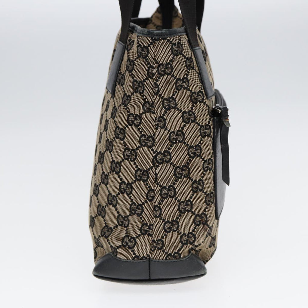 GUCCI GG Canvas Shoulder Bag Navy Silver 019 0402 1705 85896