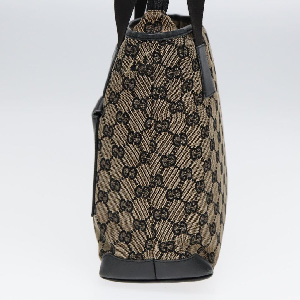 GUCCI GG Canvas Shoulder Bag Navy Silver 019 0402 1705 85896