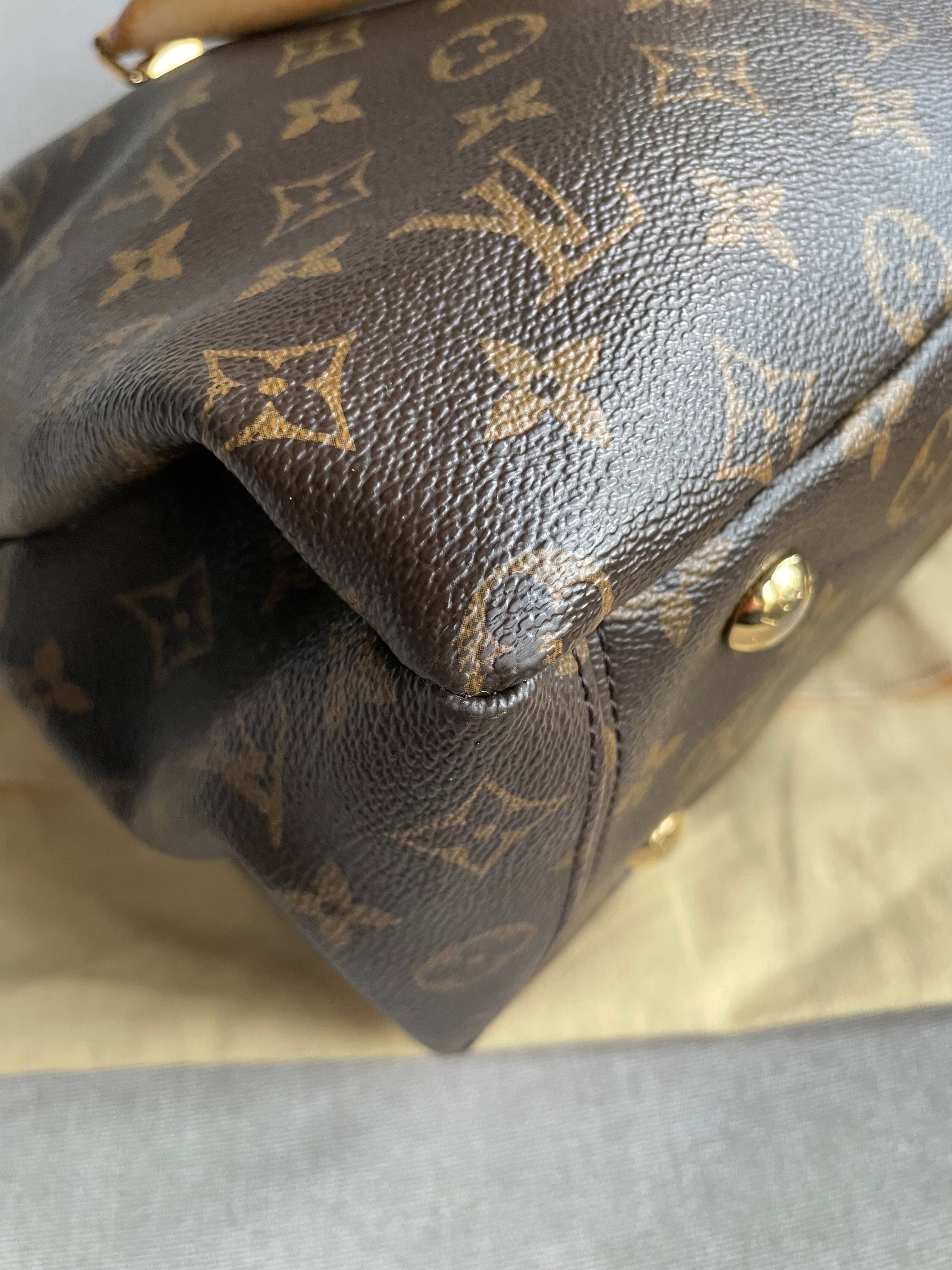 Louis Vuitton Pallas Tote in Monogram and Grape (RRP £1960)