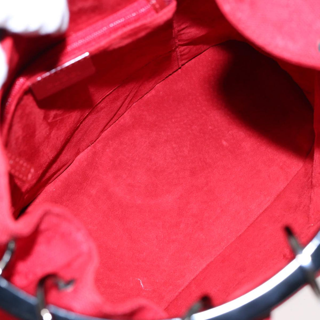GUCCI GG Canvas Shoulder Bag Red 001 3738 85971