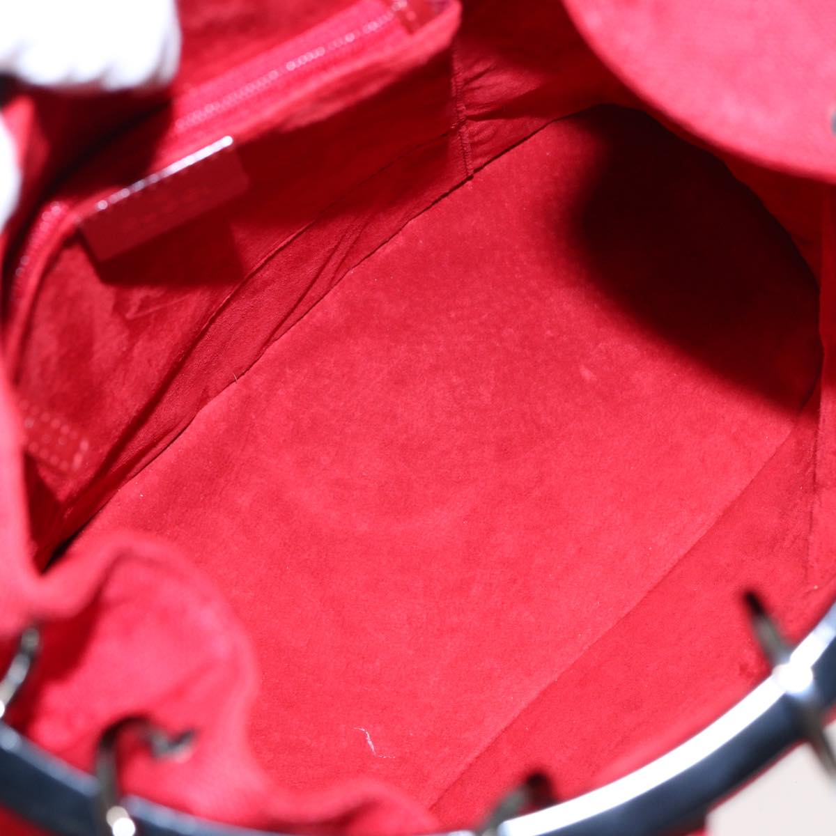GUCCI GG Canvas Shoulder Bag Red 001 3738 85971