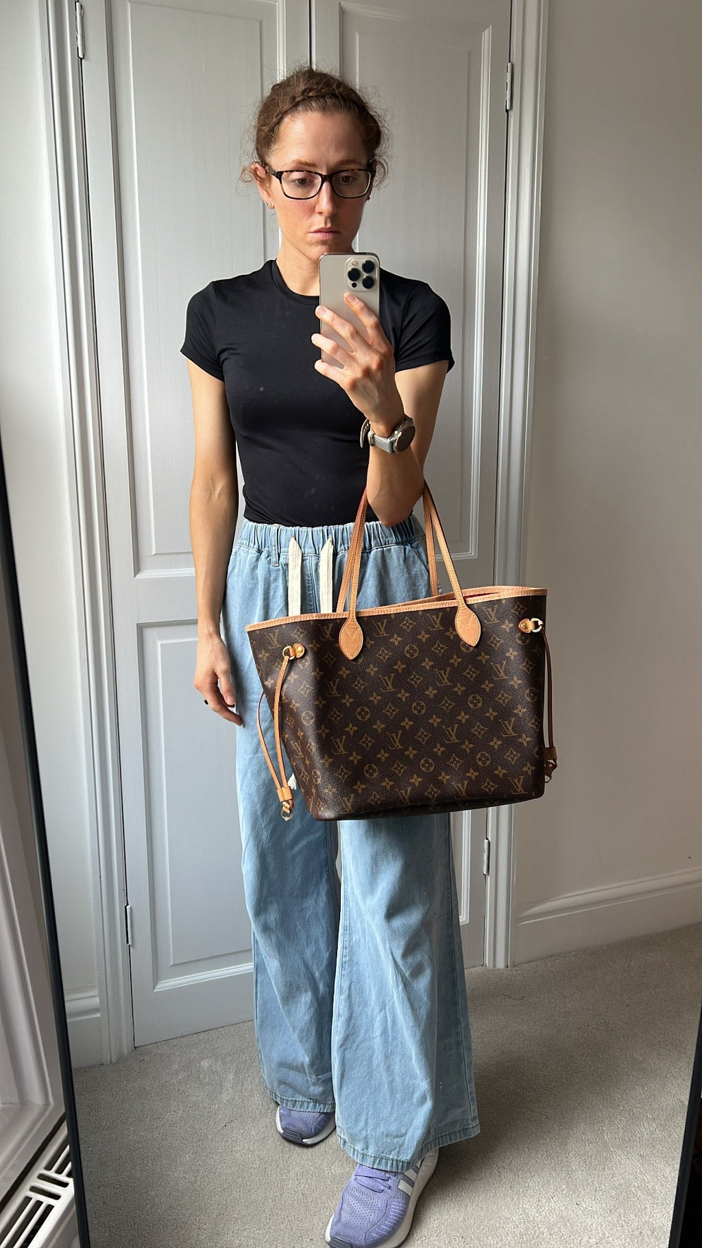 Louis Vuitton Neverfull MM Monogram Red (RRP £1,410)