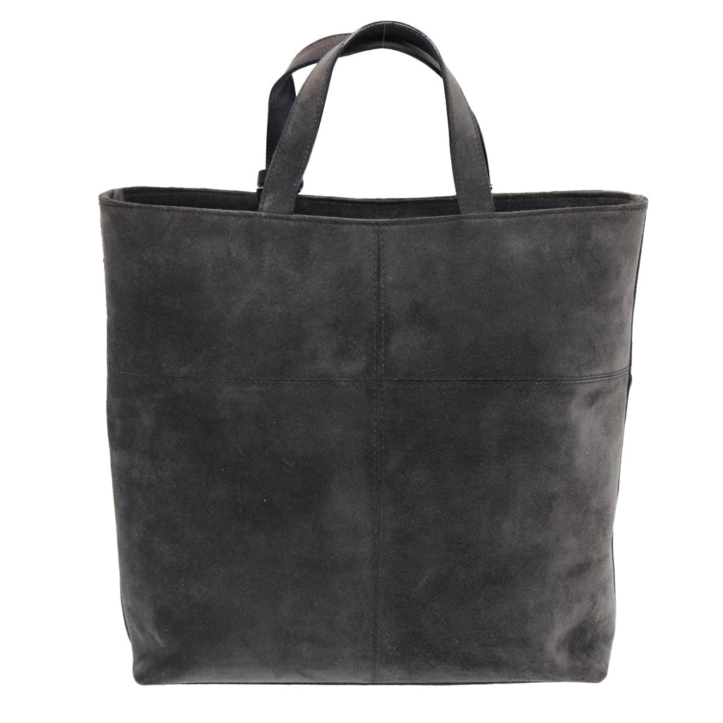 GUCCI Hand Bag Suede 2way Gray 002 2113 0475 85988