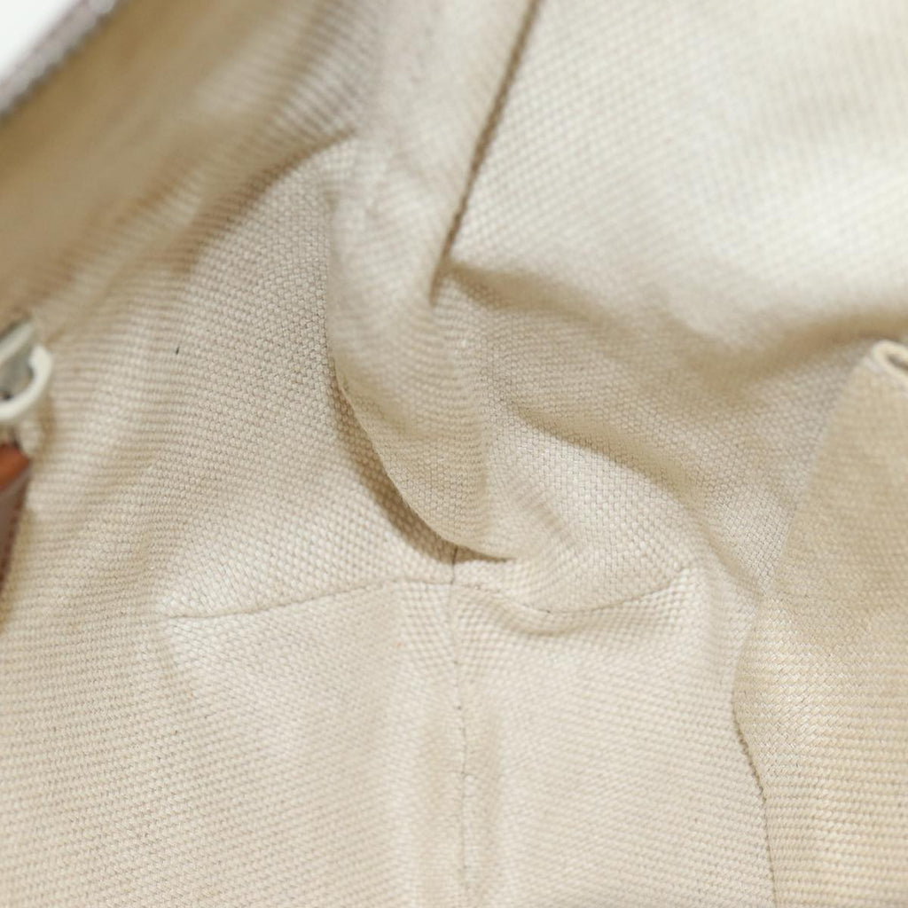GUCCI GG Canvas Web Sherry Line Shoulder Bag Beige Silver Red 353399 85990