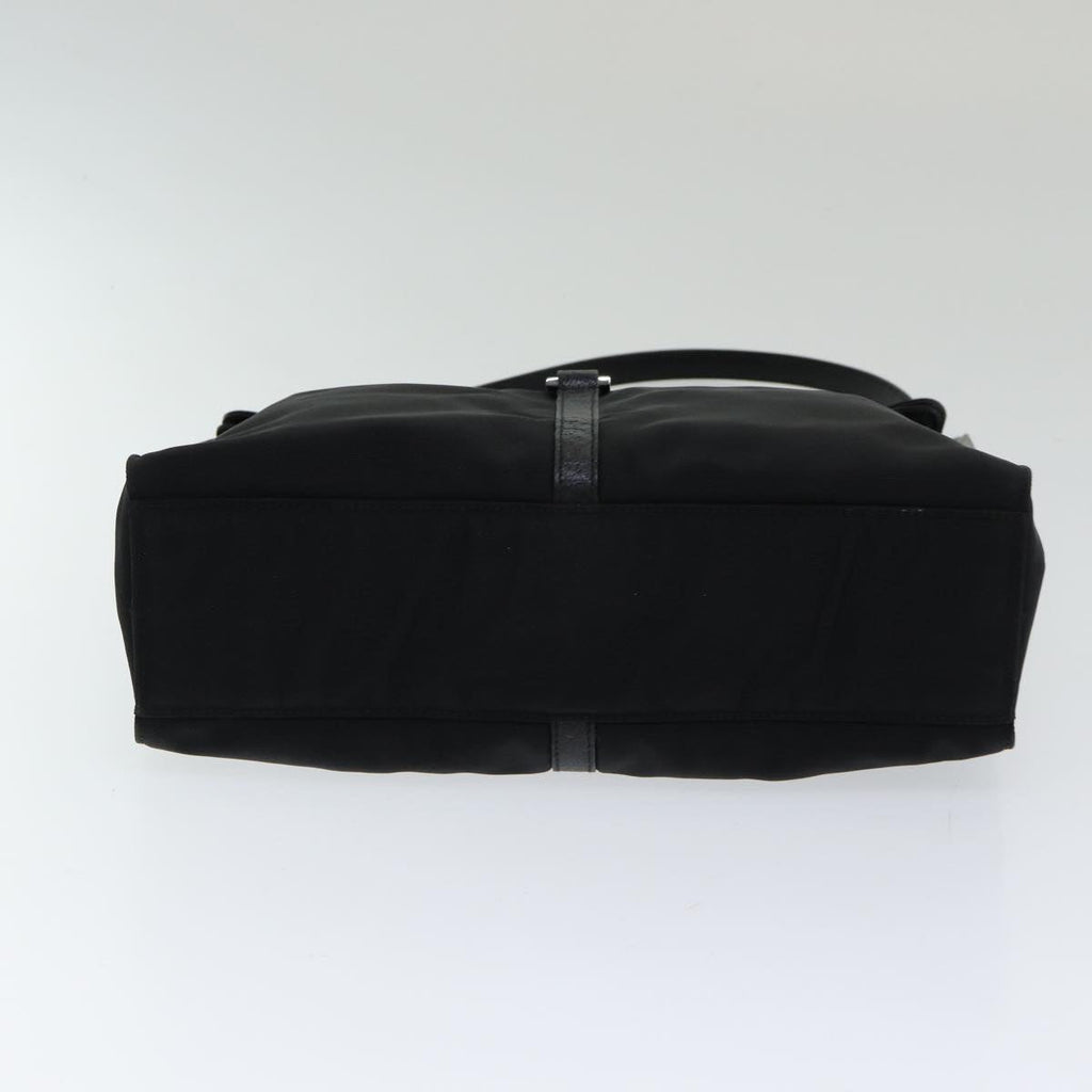 GUCCI Jackie Shoulder Bag Nylon Black Silver 001 3355 85992