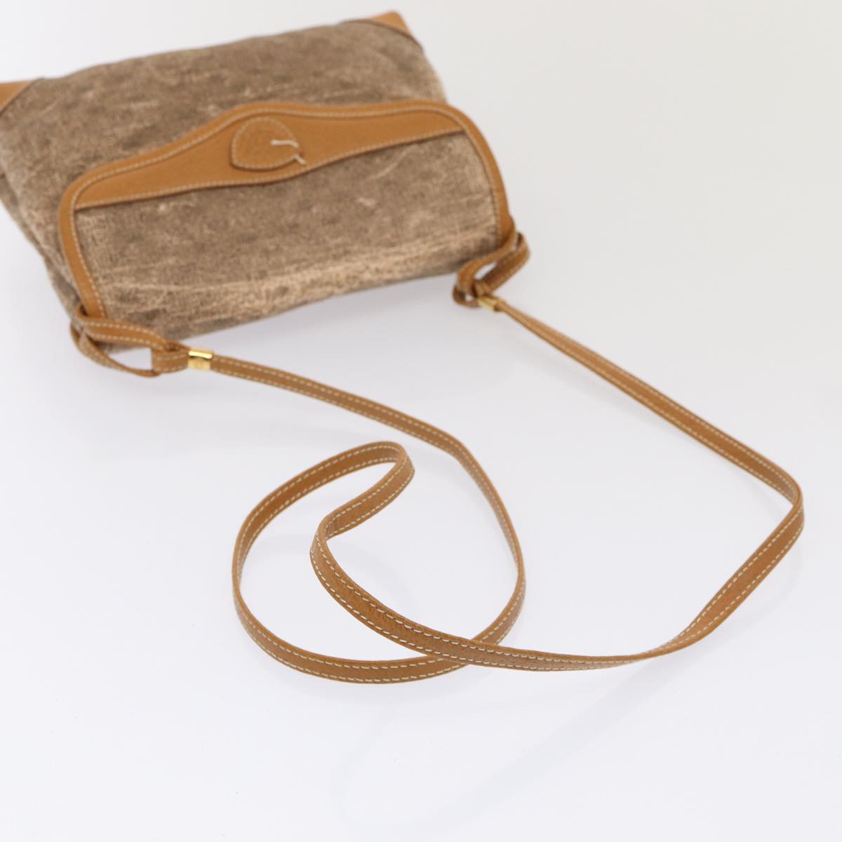 GUCCI GG Supreme Micro GG Supreme Tote Bag PVC Leather 2Set Beige 85999