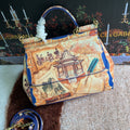 GLAMI 90s Sicily Bag With Logo Print Multicolor For Women 10.2in/26cm GLAMI
