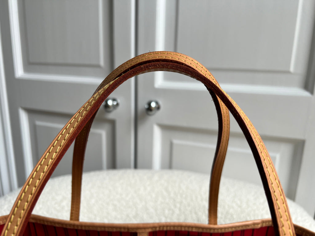 Louis Vuitton Neverfull MM Monogram Red (RRP £1,410)