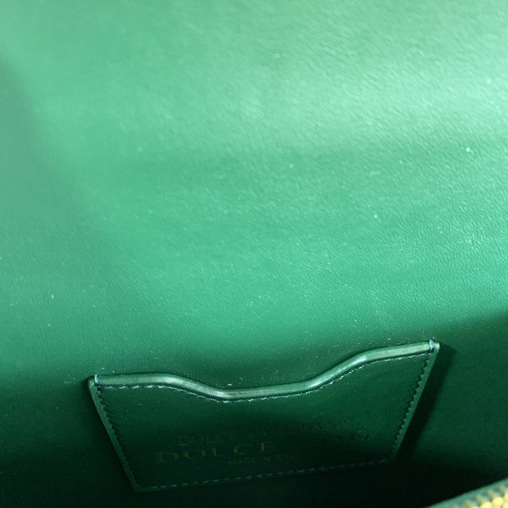 DG Medium Devotion Bag Green For Women 9.4in/24cm DG