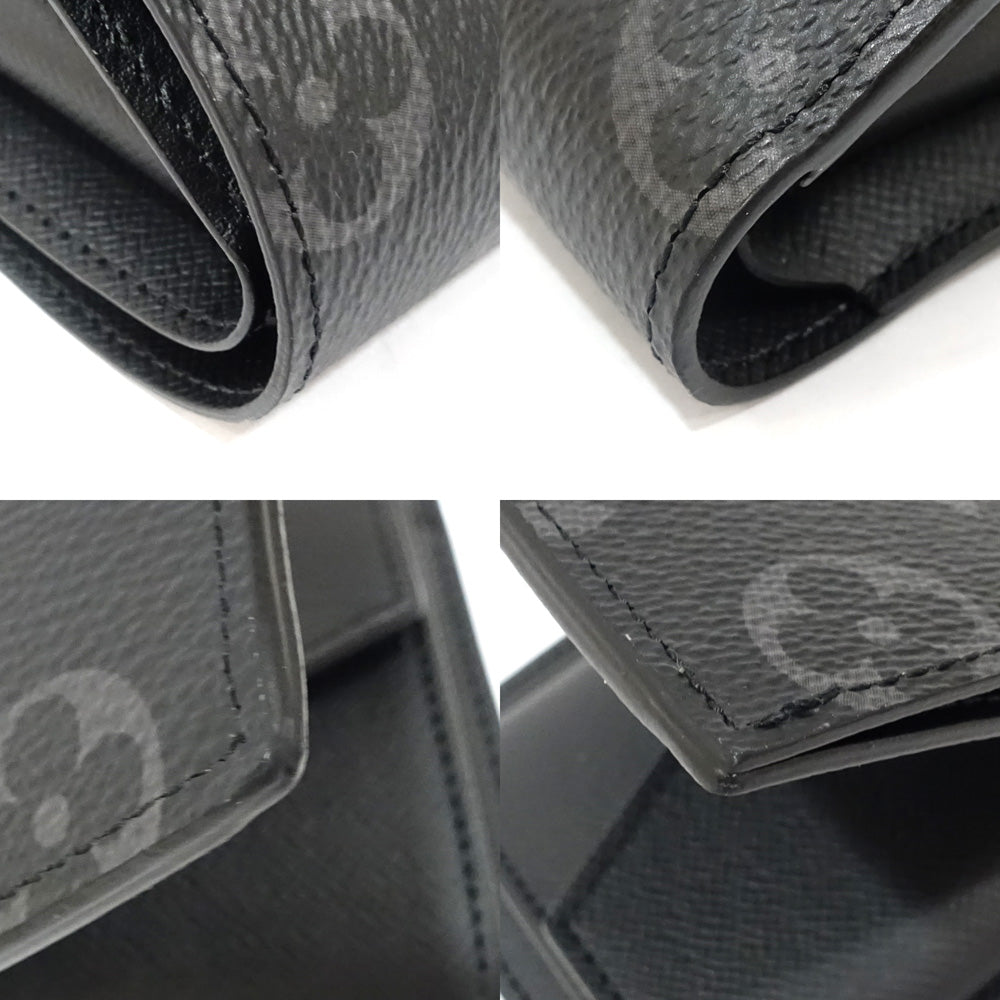 Louis Vuitton Portefolio Marco NM Monogram Twin Fold Wallet Small Mens M62545