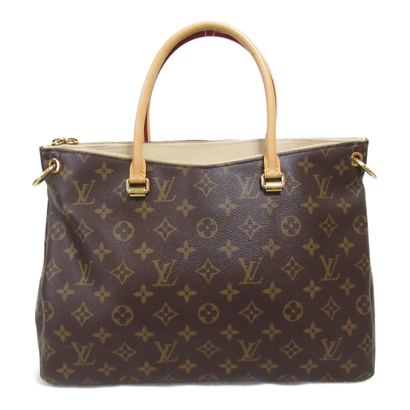 Louis Vuitton Parlas 2w  Bag Tote Bag PVC Coated Canvas Monogram  Brown M44079