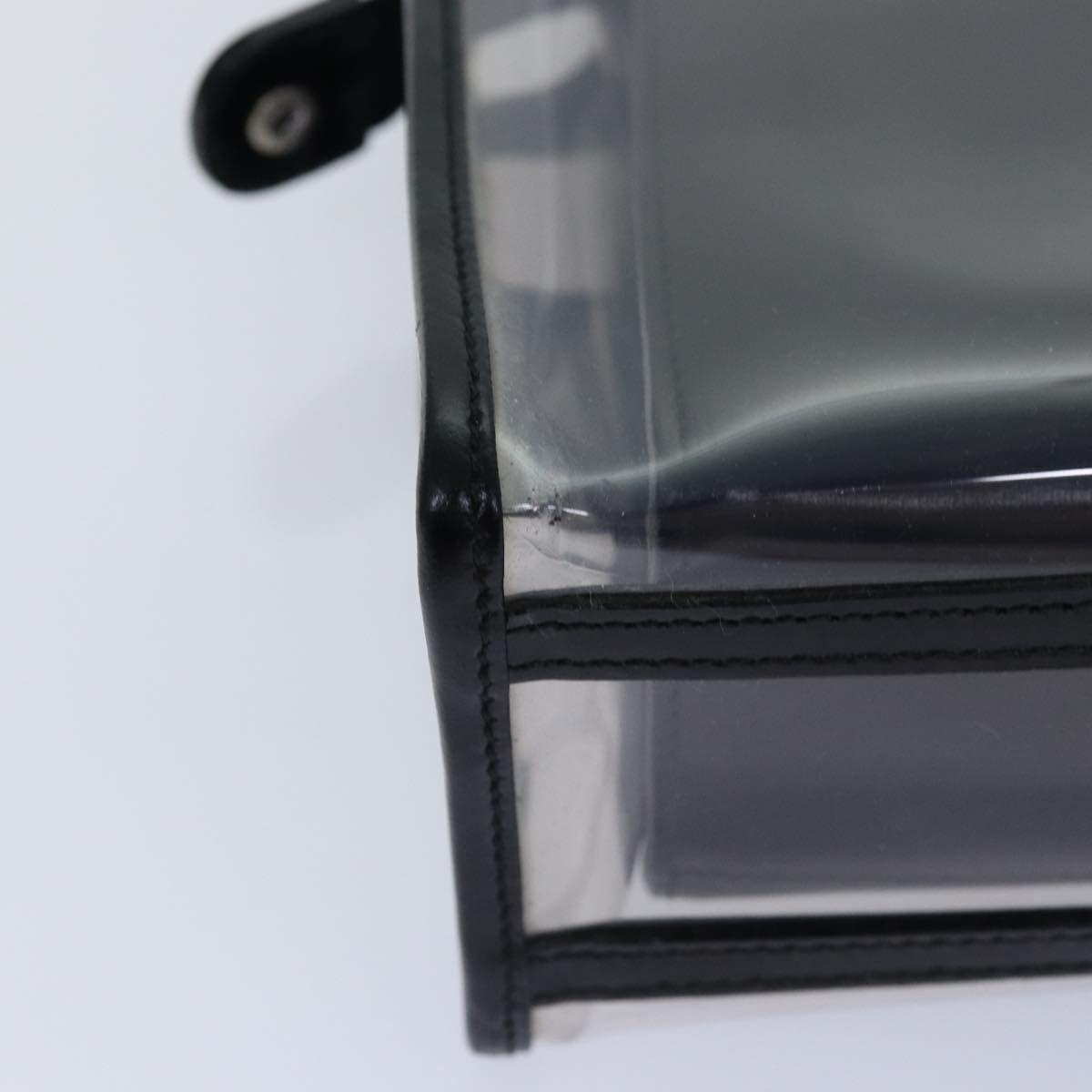 GUCCI Clutch Bag Vinyl Clear 86043