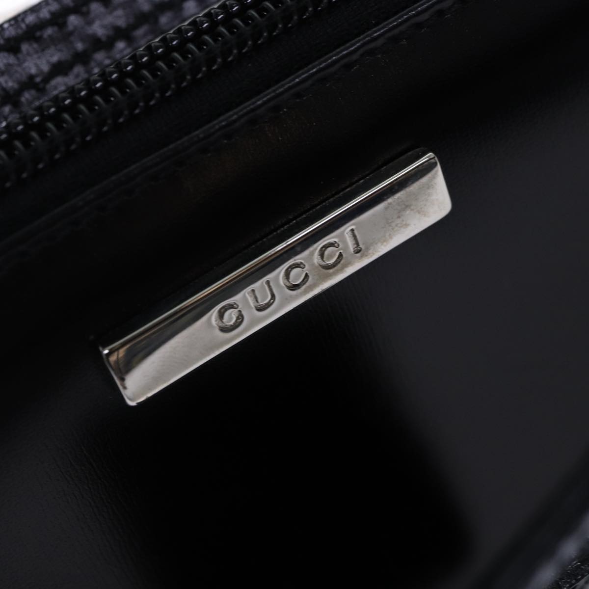 GUCCI Clutch Bag Vinyl Clear 86043