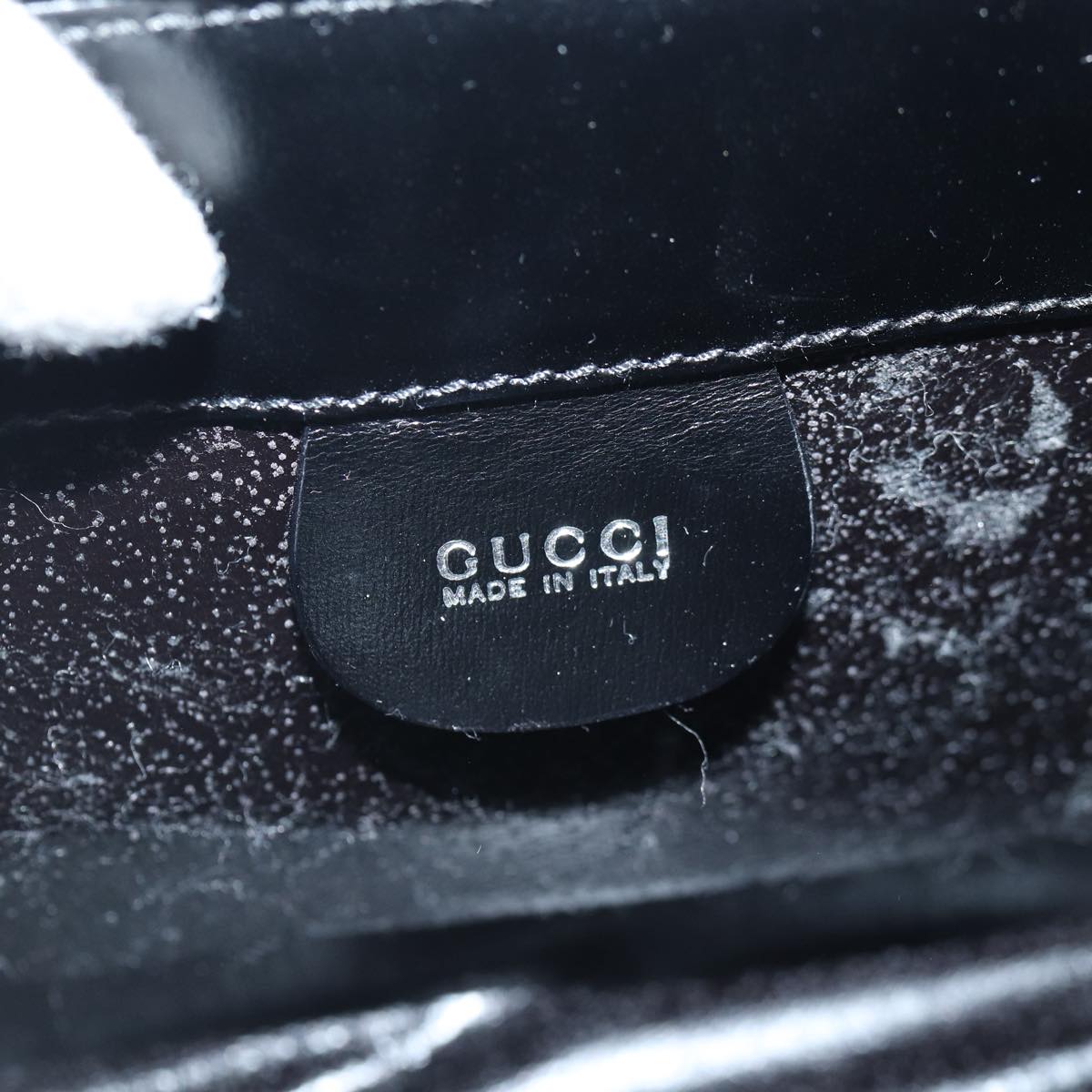 GUCCI Clutch Bag Vinyl Clear 86043