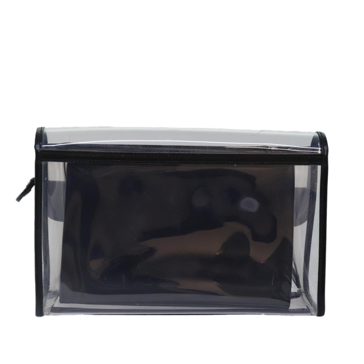 GUCCI Clutch Bag Vinyl Clear 86043