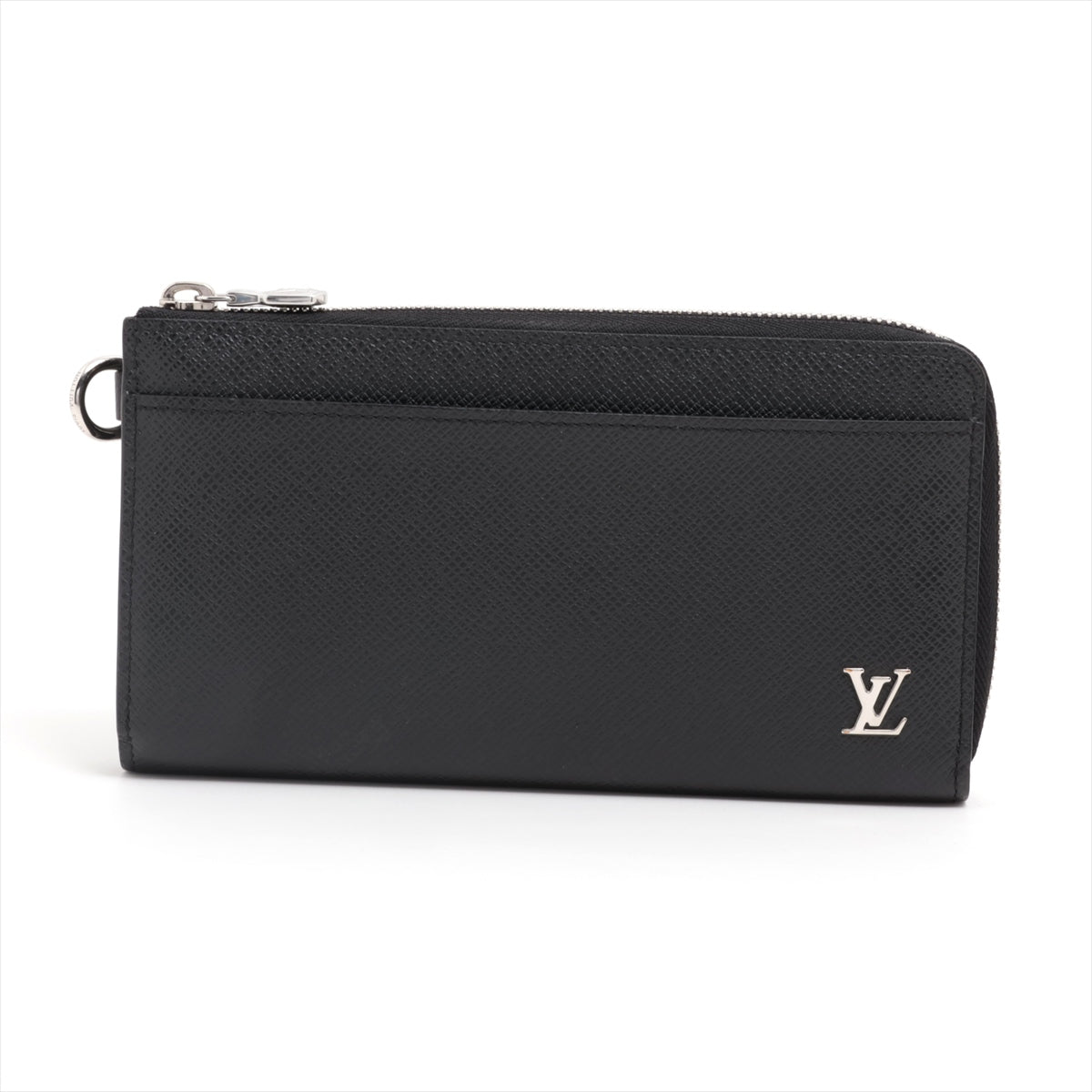 Louis Vuitton Taiga Zippy Dragon M69409 Black Round Zipper Wallet