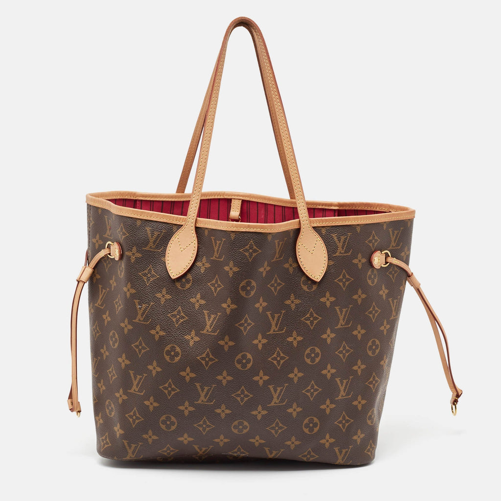 Louis Vuitton Monogram Canvas Neverfull Mm Bag..