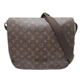 Louis Vuitton Messenger MM Bubble Shoulder Bag Messenger Bag PVC Coated Canvas Monogram Men Black M97038