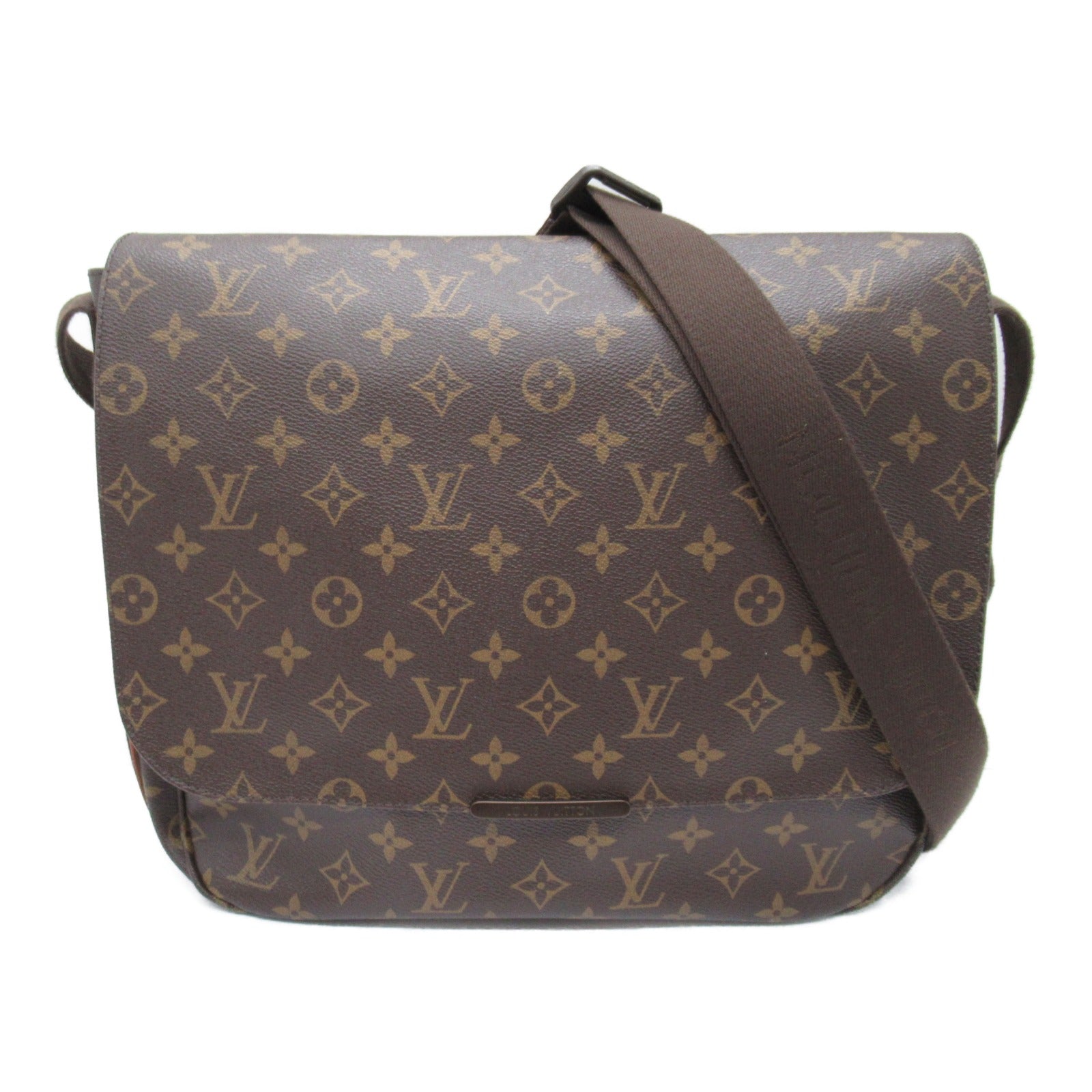 Louis Vuitton Messenger MM Bubble Shoulder Bag Messenger Bag PVC Coated Canvas Monogram Men Black M97038