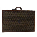FENDI Zucca Canvas Trunk Brown 86274