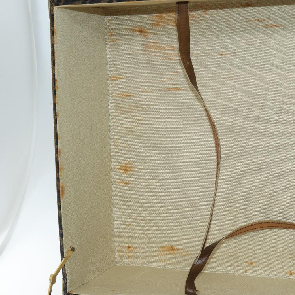 FENDI Zucca Canvas Trunk Brown 86274