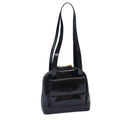 GUCCI Bamboo Backpack Enamel Black Gold 001 1075 1650 0 86335