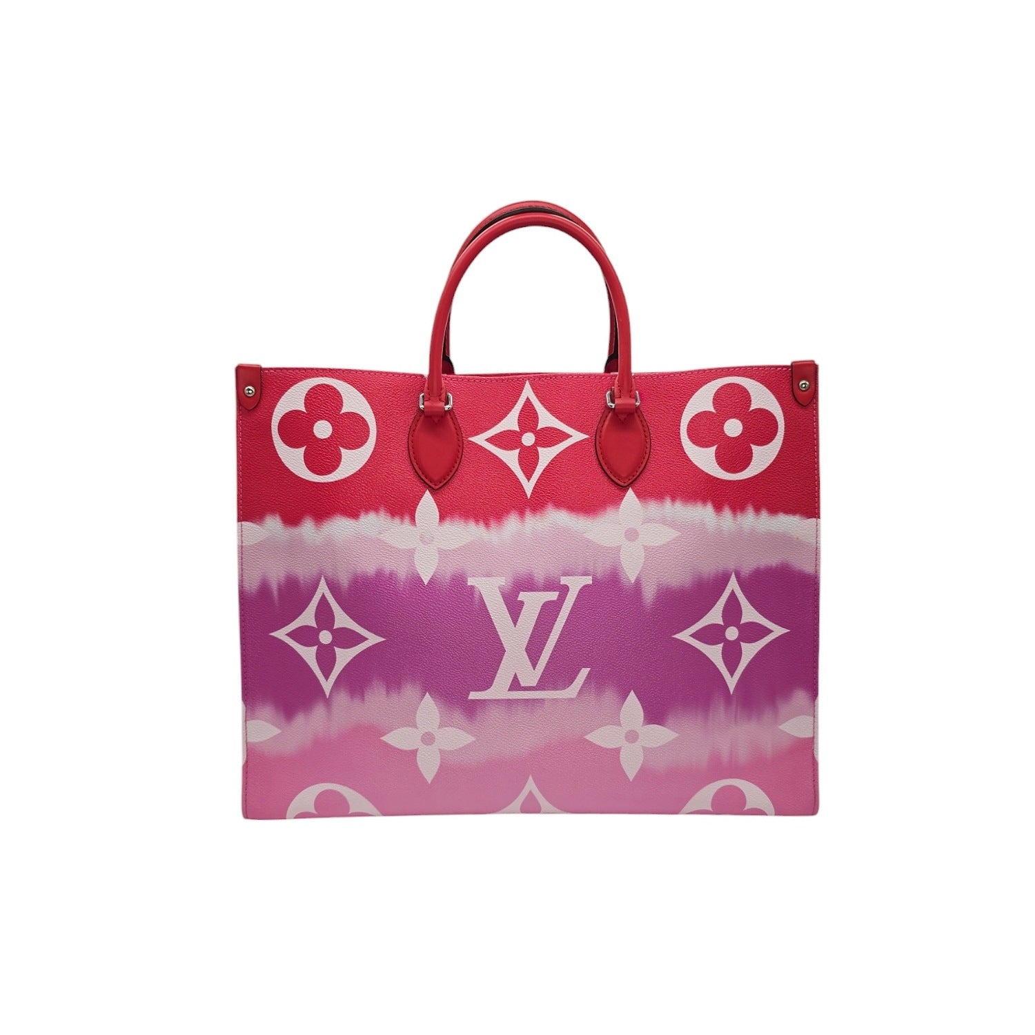 Louis Vuitton Rouge Giant Monogram Escale Onthego GM Tote