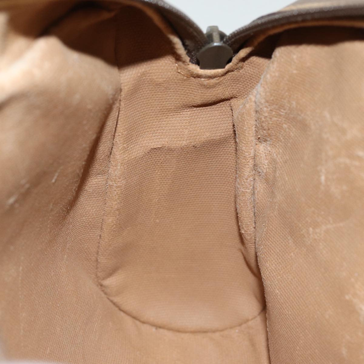 GUCCI GG Supreme Web Sherry Line Shoulder Bag Beige Gold 001 44 6655 86407