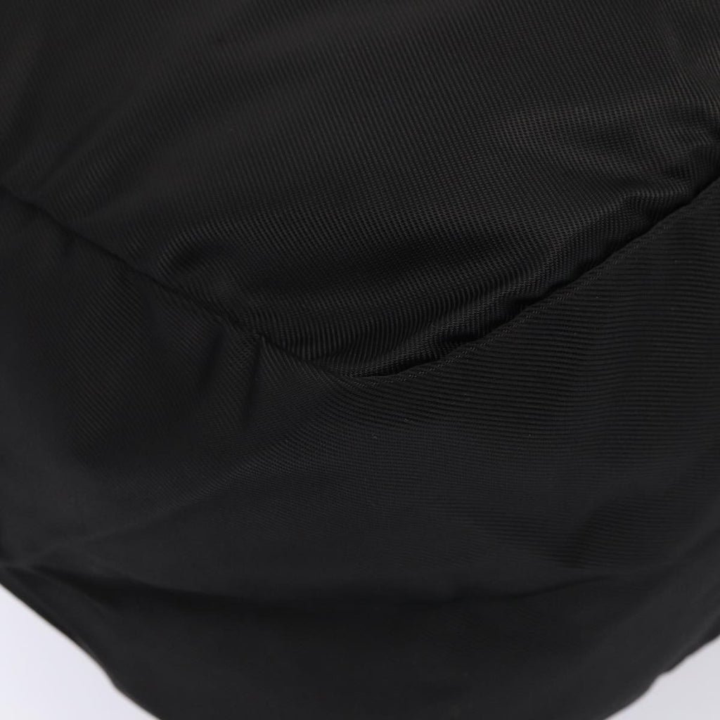GUCCI Boston Bag Nylon Black Silver 012 0389 002058 86461