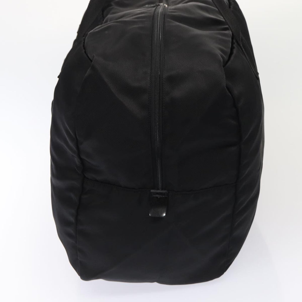 GUCCI Boston Bag Nylon Black Silver 012 0389 002058 86461