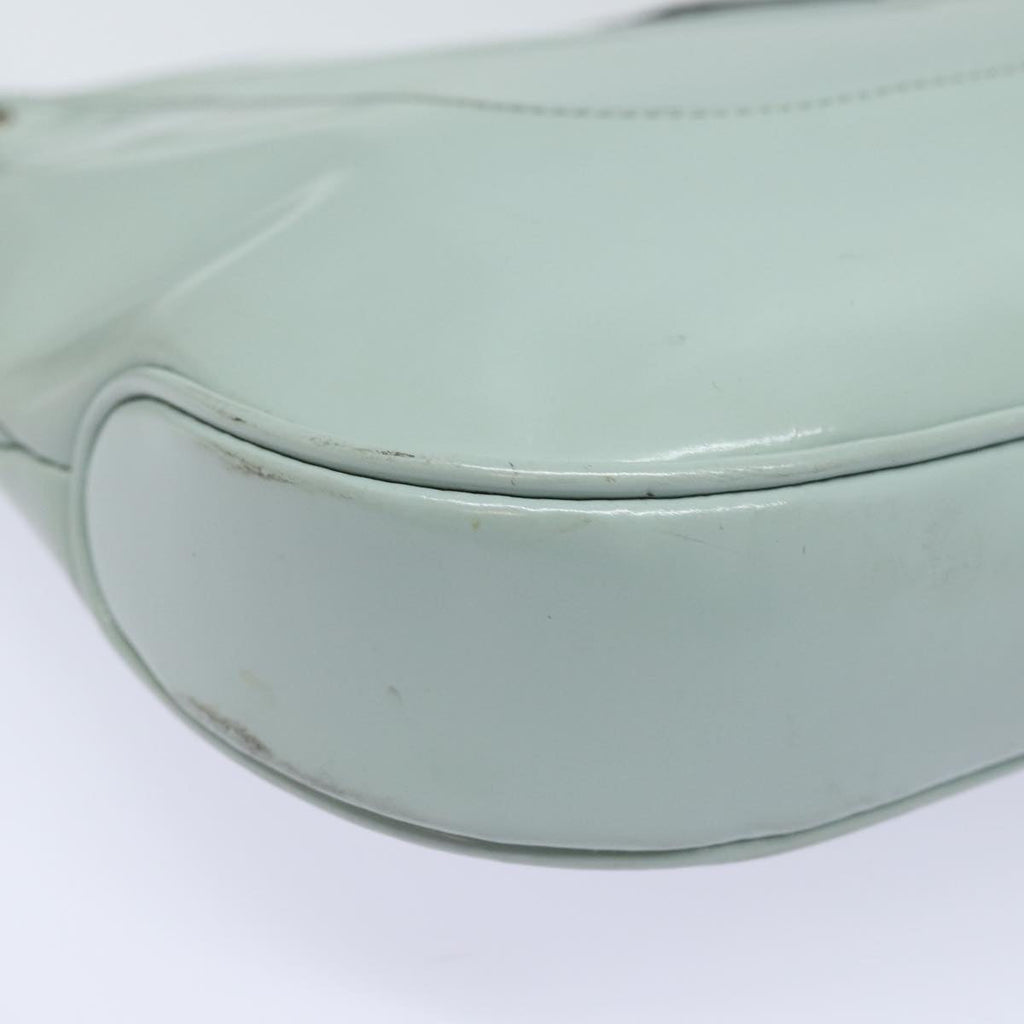 GUCCI Shoulder Bag Enamel Blue Gold 001 4150 86524